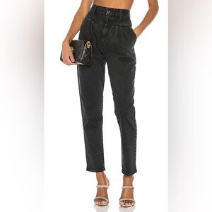 High Waisted Skinny jeans in Black